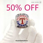 2011 Texas Rangers ALCS Championship Ring/Pendant(50% off/Silver)